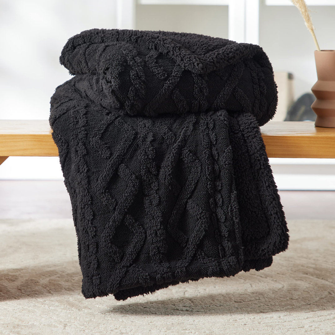 Bedsure Sherpa Blanket For Bed- Fuzzy Soft Cozy Blanket, Fleece Thick Warm Blanket For Winter GentleSoft™️